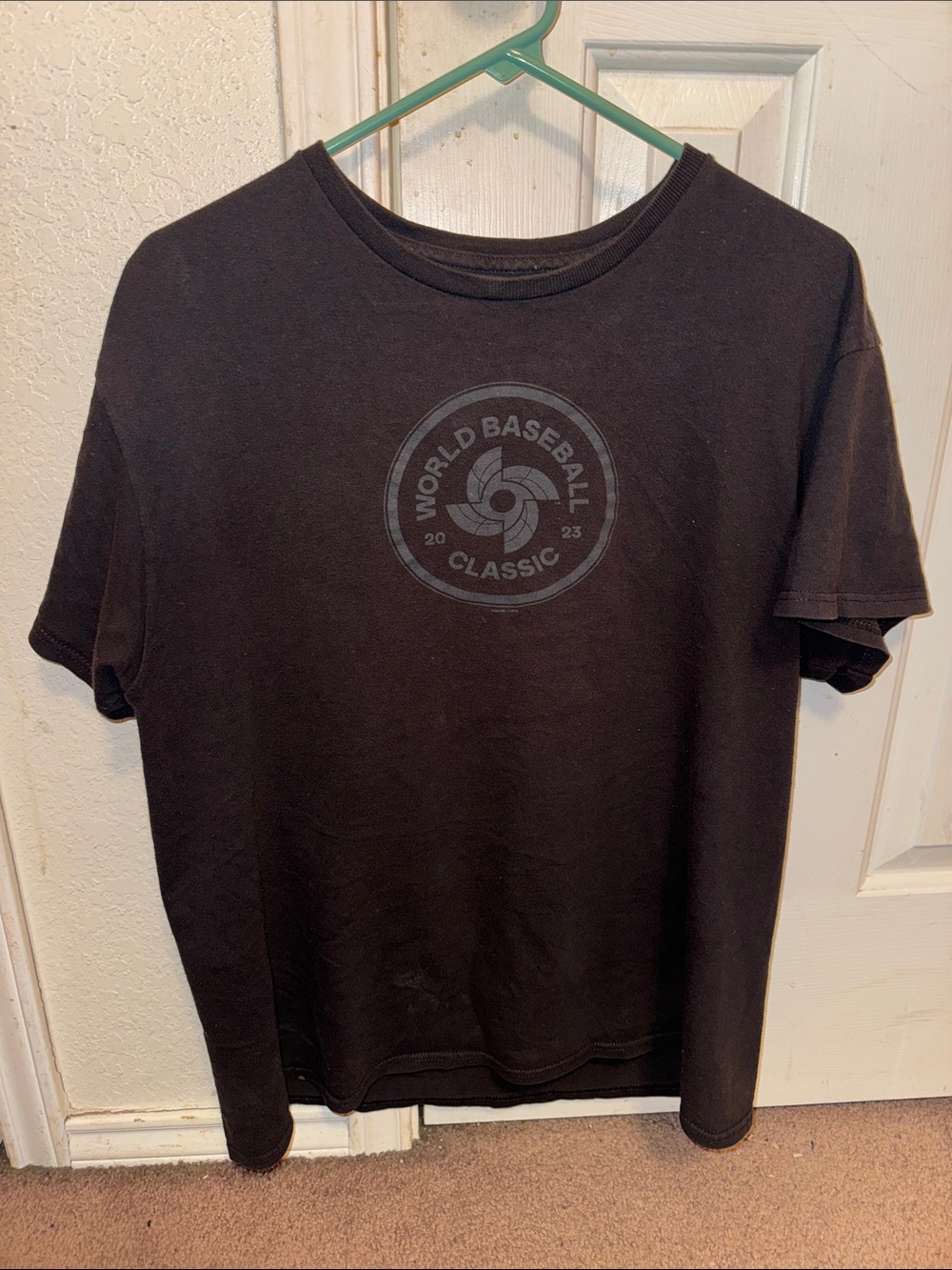World Baseball Classic 2023 Men's Black Graphic Tee